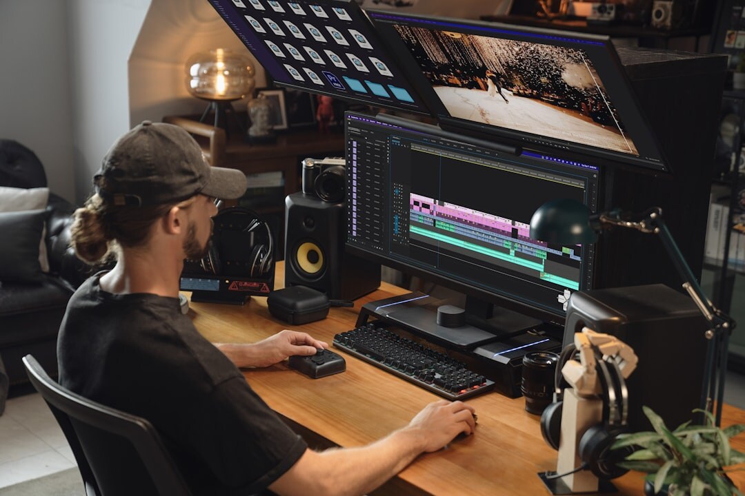 film editing software interface