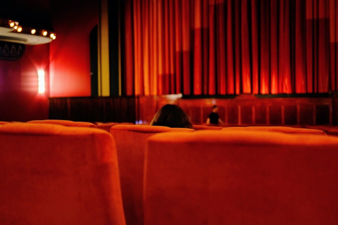 cinema audience watching movie