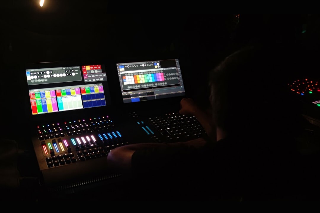 color grading monitor setup