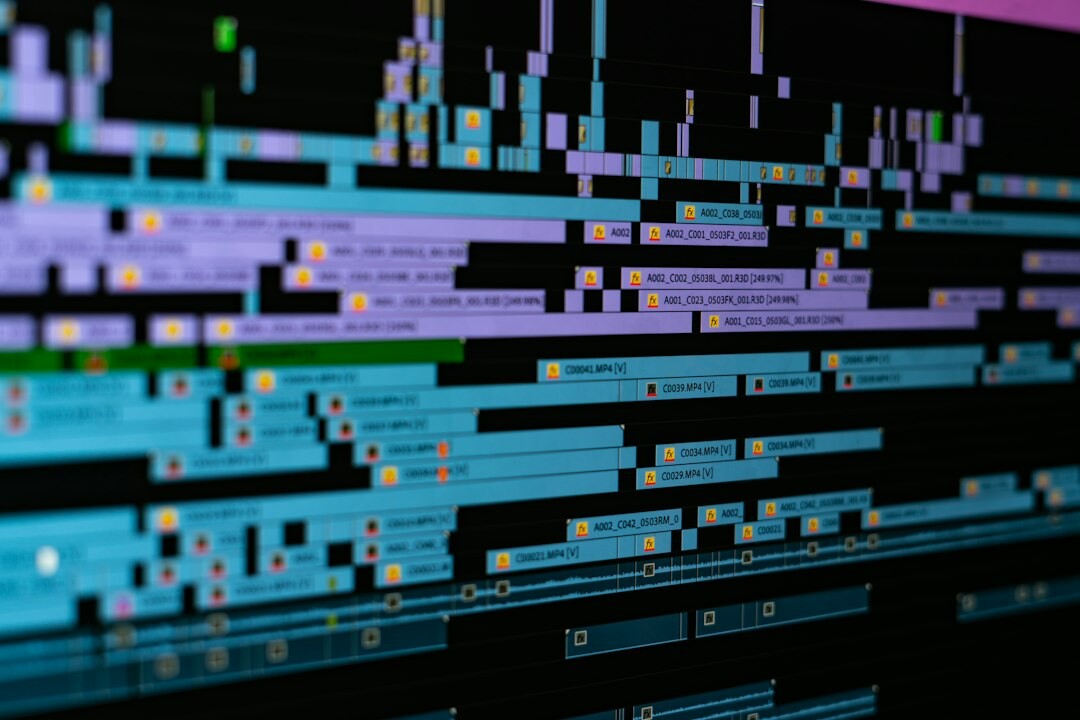 vibrant color grading in video editing